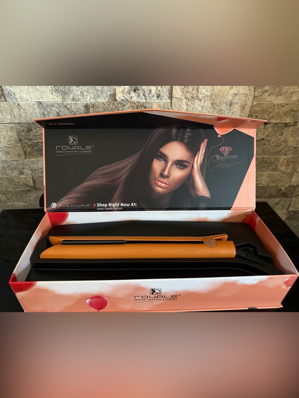 🧡Royale Platinum Genius 1.25" Ceramic Flat Iron🧡